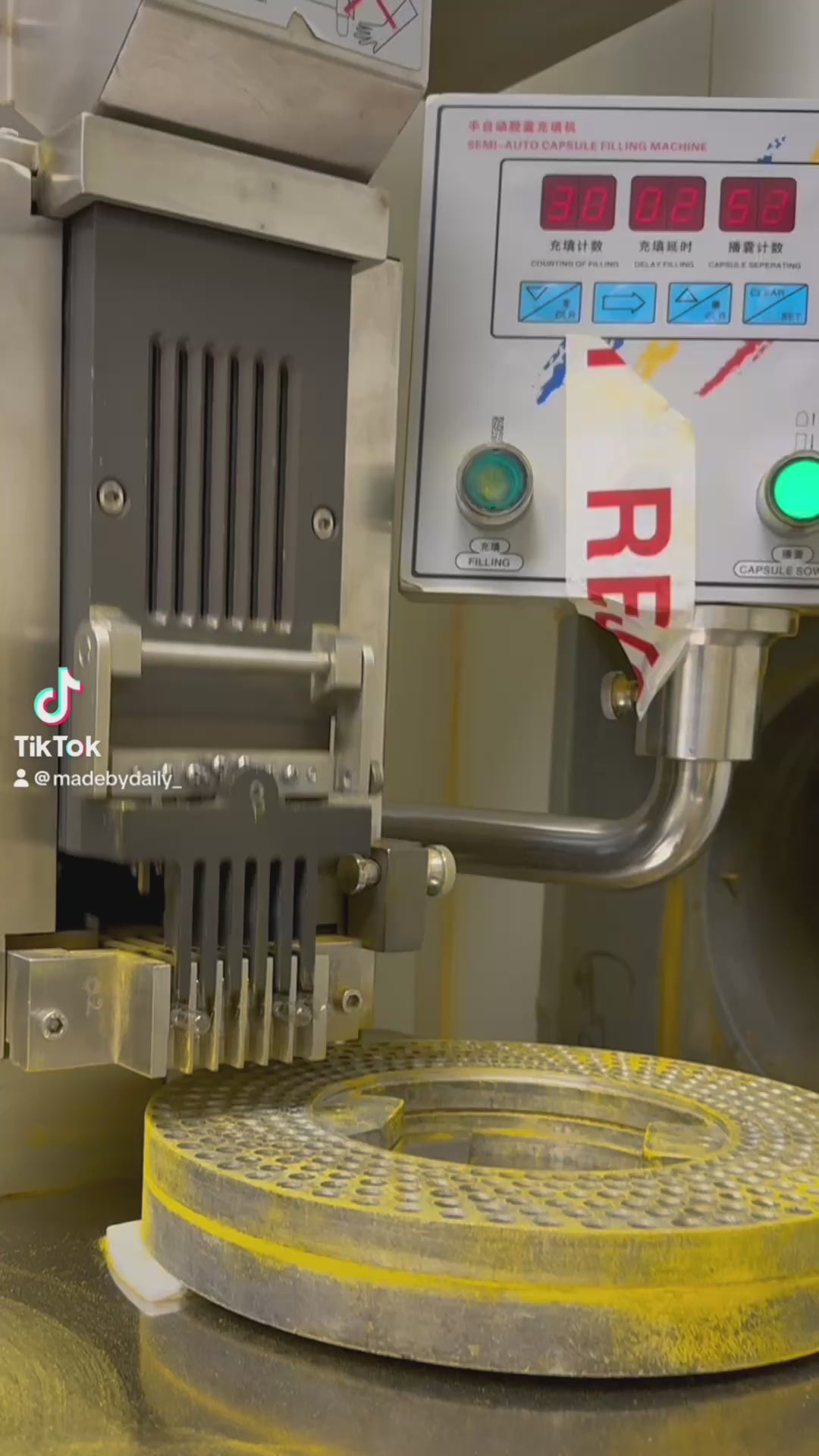 Load video: A video of Dolovent capsules being filled in our UK cGMP certified facility